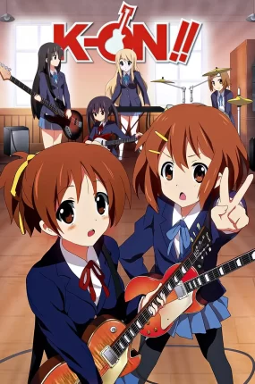 粤语动画片轻音少女全14集 K-On!粤语版