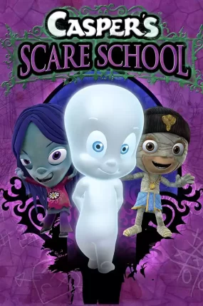 粤语动画片鬼马小灵精全26集 Casper's Scare School粤语版